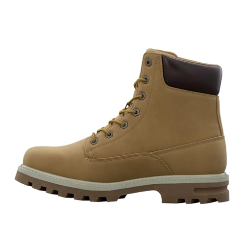 Image of Lugz Men's Empire Hi Classic 6-inch Chukka Boot, Wheat /Dark Brown /Cream /Gum, 12 M