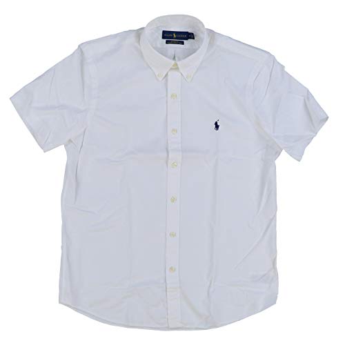 Polo Ralph Lauren Classic Fit Short Sleeve Chino Shirt White XL2