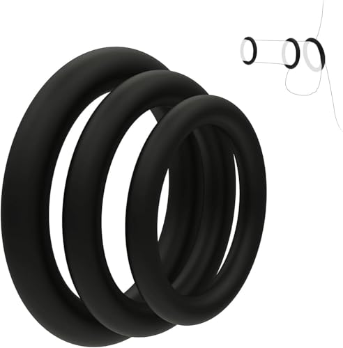 6PCS Newly Silicone Rings Sets Male Toys for Men for Games Erection Longer Harder Stronger Cock Enlargement Machine Easy in Sweater Pocket