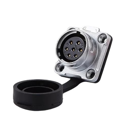 Connecteur étanche IP67 femelle 7 broches assurant une isolation totale