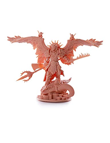 NOVA3D 3D Printer Red Max Resin,Standard 405nm UV Curing Resin for 4K/8K LCD/DLP/MSLA 3D Printer Resin,3D Printing Liquid Fast Curing Resin,High Precision,Low Shrinkage 500g Red Wax Color Resin