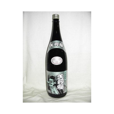 飲料・酒 □(透明瓶)初代【天狗櫻】1800ml、白石酒造