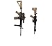 Celeisite 2 Pack Vertical Gun Hanger and Rifle Storage Securely Holds Firearm and Bow