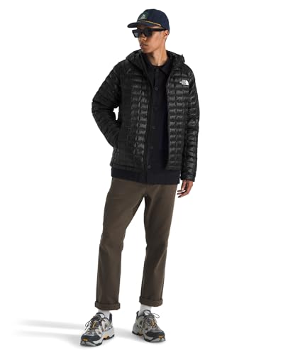Image of THE NORTH FACE Men's Thermoball Hooded Jacket | Lightweight, Wind & Water Resistant Fabric, Synthetic Insulation