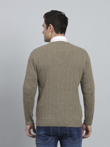 Image of eWools Men's Winterwear Woolen Striped Sweaters