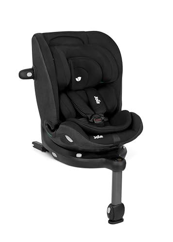 Joie i-Pivot Grow i-Size 360 Spinning Birth to Booster R129 car seat (Birth to Approx 10 Years 40 cm - 135 cm) - Shale