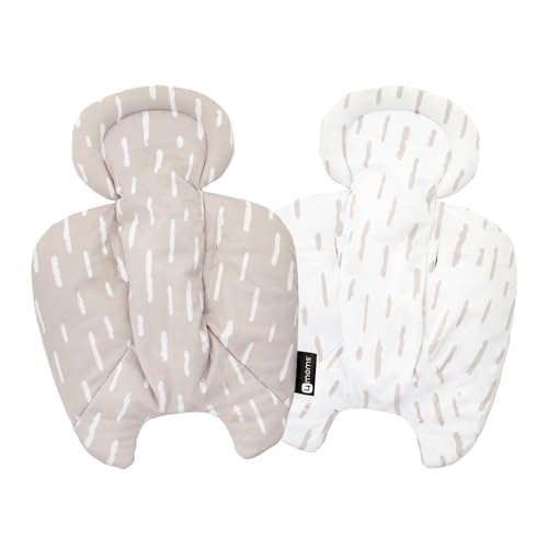 Image of 4moms RockaRoo and MamaRoo Infant Insert, Machine Washable, Soft, Plush Fabric, Reversible Design, Sand