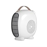 Ocasión silenciosa y de uso múltiple: el diseño minimalista y compacto combina perfectamente con su entorno, y el viento suave y caliente lo calentará sin ruido mientras trabaja, duerme, escribe, lee, escucha, charla, mira películas u otro uso en interiores.