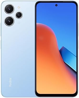 Xiaomi Redmi 12 (Sky Blue 4GB RAM, 128 Storage) - MediaTek G88 Powerful Processor |50MP High-Resolution main camera | 90 Hz FHD+ AdaptiveSync display | 5000mAh(Typ) High-Capacity battery