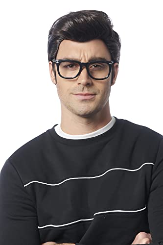 Perruque Greaser Homme Coiffure Banane sans Gel Costume Culture