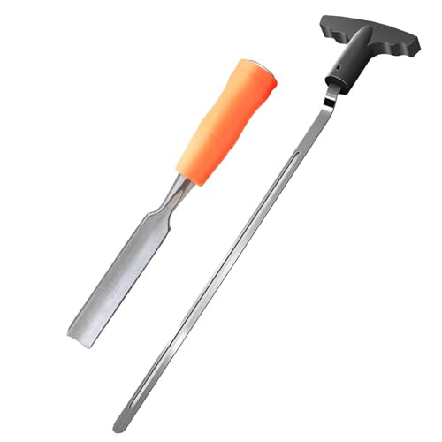Golf Grip Tape Stripper Remover Tool & Golf Grip Removal Tool - Golf Grip Kit Groove Remover Saver for Standard Length Swinging GripsHigh-Carbon Steel Golf Club Tool Golf Tools Golf Grip Tool