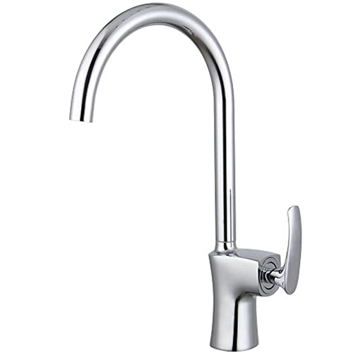 Mitigeur de cuisine pivotant 360 noir mat laiton mitigeur evier eau chaude