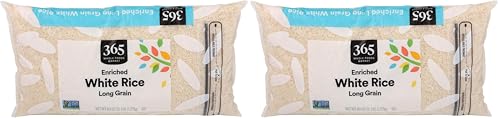 365 by Whole Foods Market, Enriched Long Grain White Rice, 80 Ounce (Pack of 2)