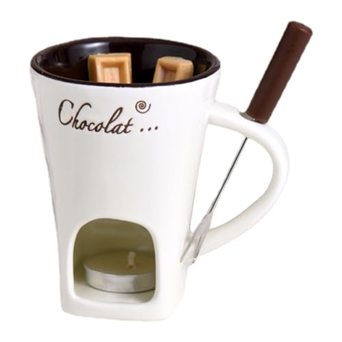 Tasse à fondue au chocolat main image 1