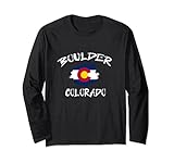 Photo Gallery boulder colorado souvenir gift state flag brushed maglia a manica Photo Gallery boulder colorado souvenir gift state flag brushed maglia a manica