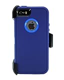WallSkiN Case for iPhone 5S / 5 / SE (2016) with Screen Protector Heavy Duty Full Body Military Grad