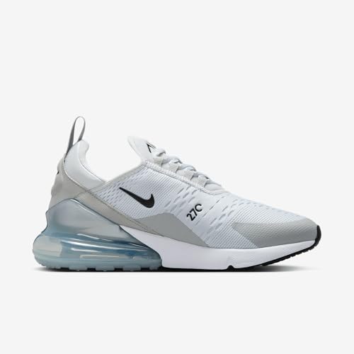Nike Air Max 270 Women's Shoes (AH6789-018, Pure Platinum/Light Smoke Grey/Metallic Silver/Black)3