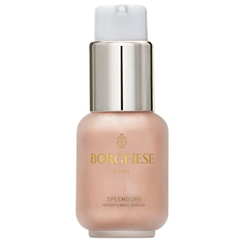 Borghese Splendore Skin-Brightening Makeup, Liquid Highlighter, Dewy, Luminous Finish, 1 Fl Oz
