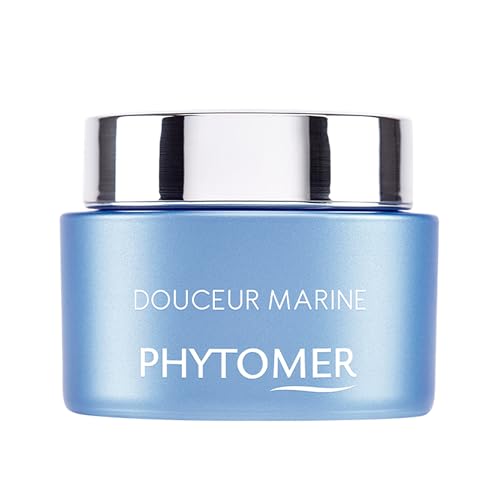Phytomer Douceur Marine Soothing Moisturizing Face Cream | Helps improve the appearance of redness Soothe Irritated Skin | Probiotic Daily Moisturizer for Dry or Sensitive Skin (50 ml)
