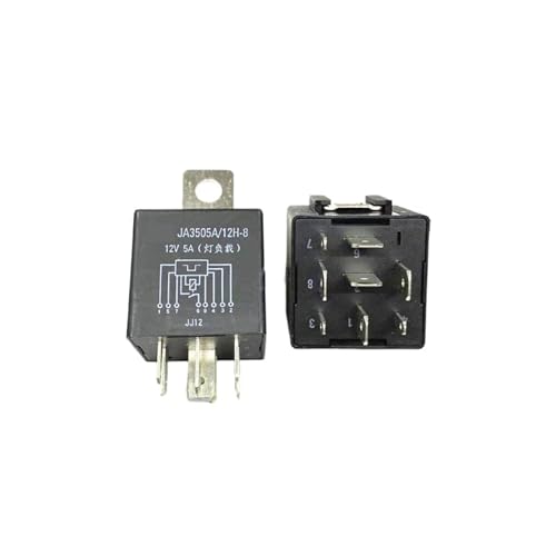 Relais JA3505A 12H-8 12VDC 5A 8PIN automatique pour circuits automobiles lot de 5 pièces