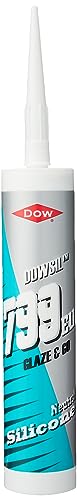 Dowsil 799 Plastic And Glass Sealant - White 310ml