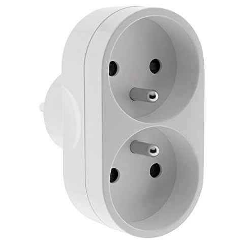 Multiprise 2 Prises Biplite Zenitech Cover