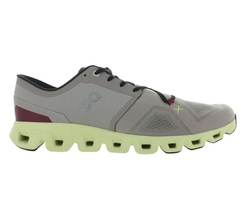 Image of ON Cloud X 3 Mens Shoes Size 14, Color: Fog /Hay-Grey