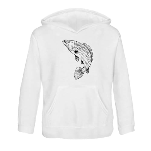 Azeeda 'Pike Fish' Children's Hoodie/Hooded Sweater (KO044818)