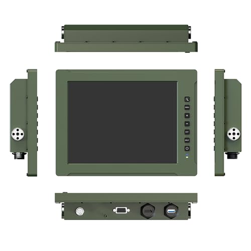 Image of LILLIPUT NV104 10.4 inch Rugged Night Vision Monitor, 1024x768, HDMI VGA 1000 nits Day / 0.03 nits NVIS Mode, IP65 Waterproof, -30C~70C, Touch Screen (NV104-CT Capacitive Touch)