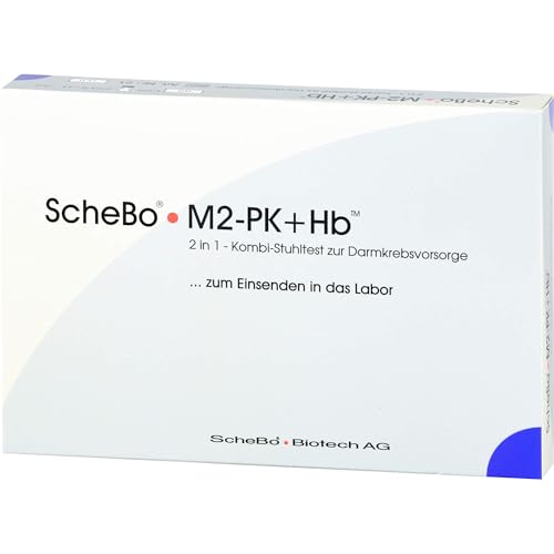 SCHEBO M2-PK+Hb 2in1 Kombi-Darmkrebsvorsorge Test 1 P