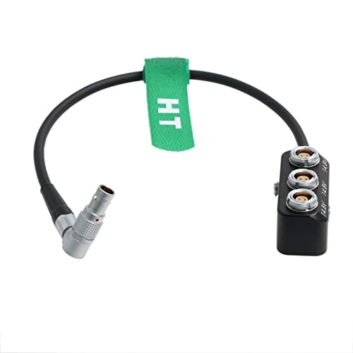 Cable de 2 pines hembra HangTon con divisor de potencia giratorio triple 2