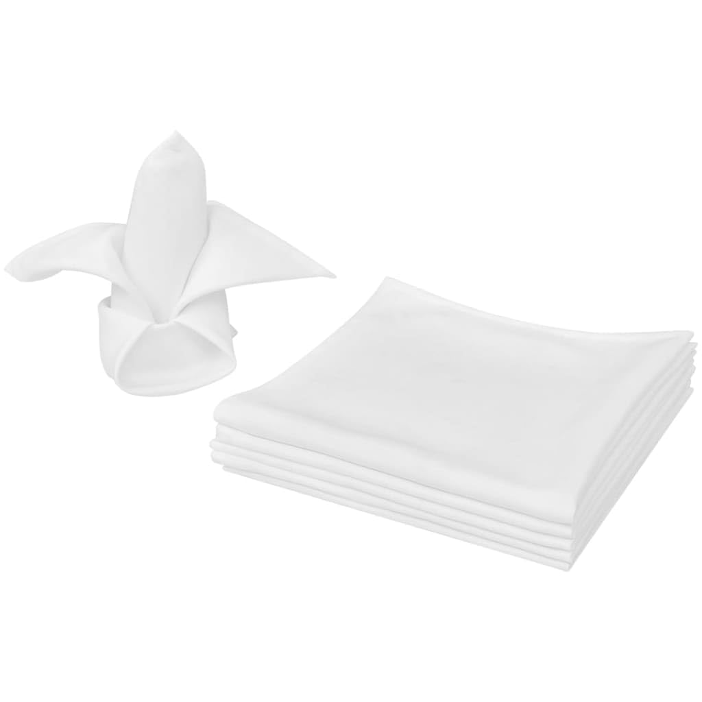 Serviettes de table hôtel et restaurant vidaXL qualité supérieure lot de 100 pièces