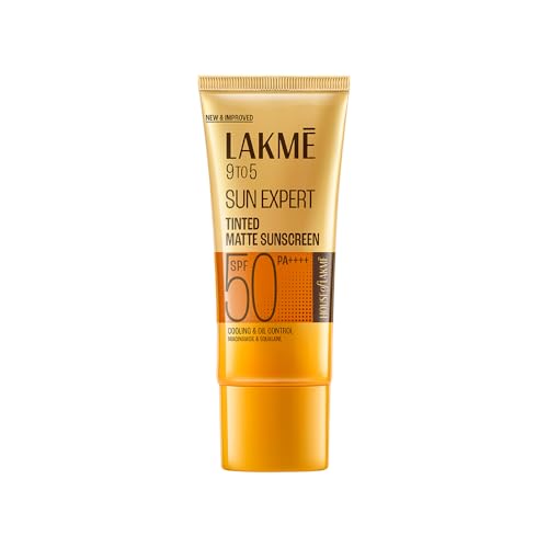 Lakme Sun Expert Tinted Sunscreen SPF 50 PA +++ | Broad spectrum ...