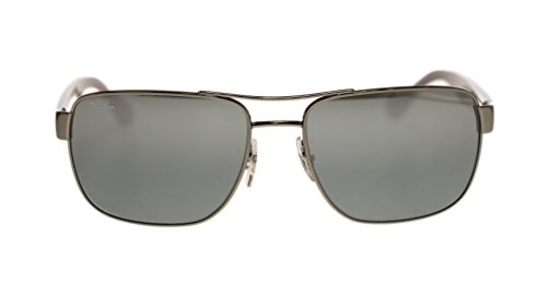 Ray Ban Mens Sunglasses RB3530 004/88 Gunmetal Gray Mirror Gradient Lens 58mm Authentic