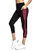 Flatik Sporthose Damen 3/4，Damen Leggings Damen，Sport Leggings Damen 3/4 Fitnesshose Leggings L