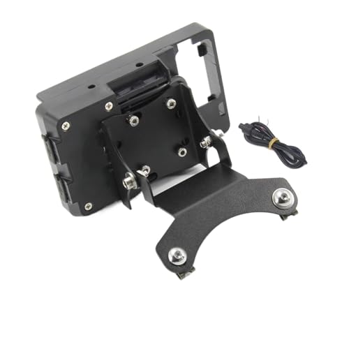 Support navigation moto pour TMAX 560 en road trip urbain