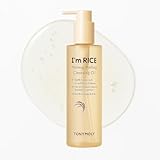 TONYMOLY I’m Rice Makeup Melting Cleansing Oil – 215ml | Gentle Cleanser for Sensitive Skin | Removes Makeup & Impurities | Rice Bran Oil + PHA | Non-Comedogenic, Fragrance-Free, Korean Skincare