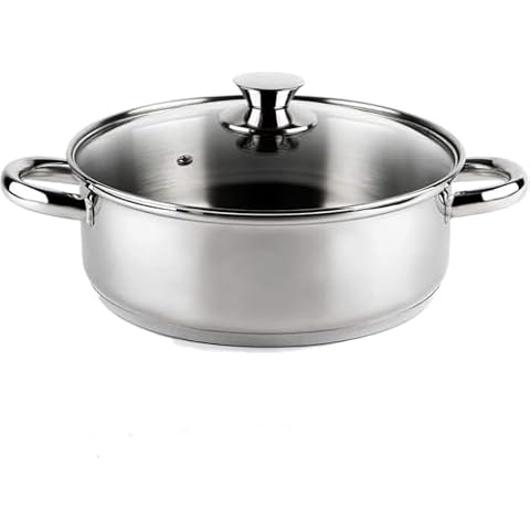 Casserole VIER CI22 en inox Cover