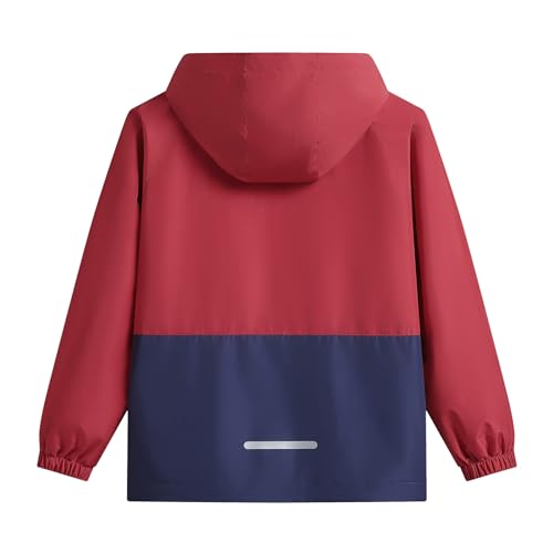 Image of MGEOY Kids Rain Jackets Waterproof with Hood Lightweight Rain Coats for Girls Boys
