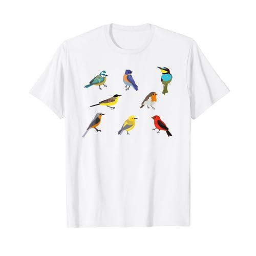 Regalo de observación de aves para comedero para pájaros Camiseta