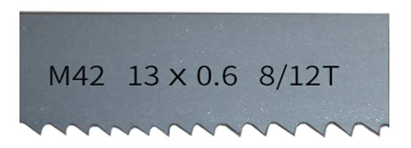 Lame for seghe a nastro bimetalliche M42 da 1710 mm x 13, 6 lame for a 14 denti for pollice, for il taglio di legno duro e metallo(8-12Tpi)