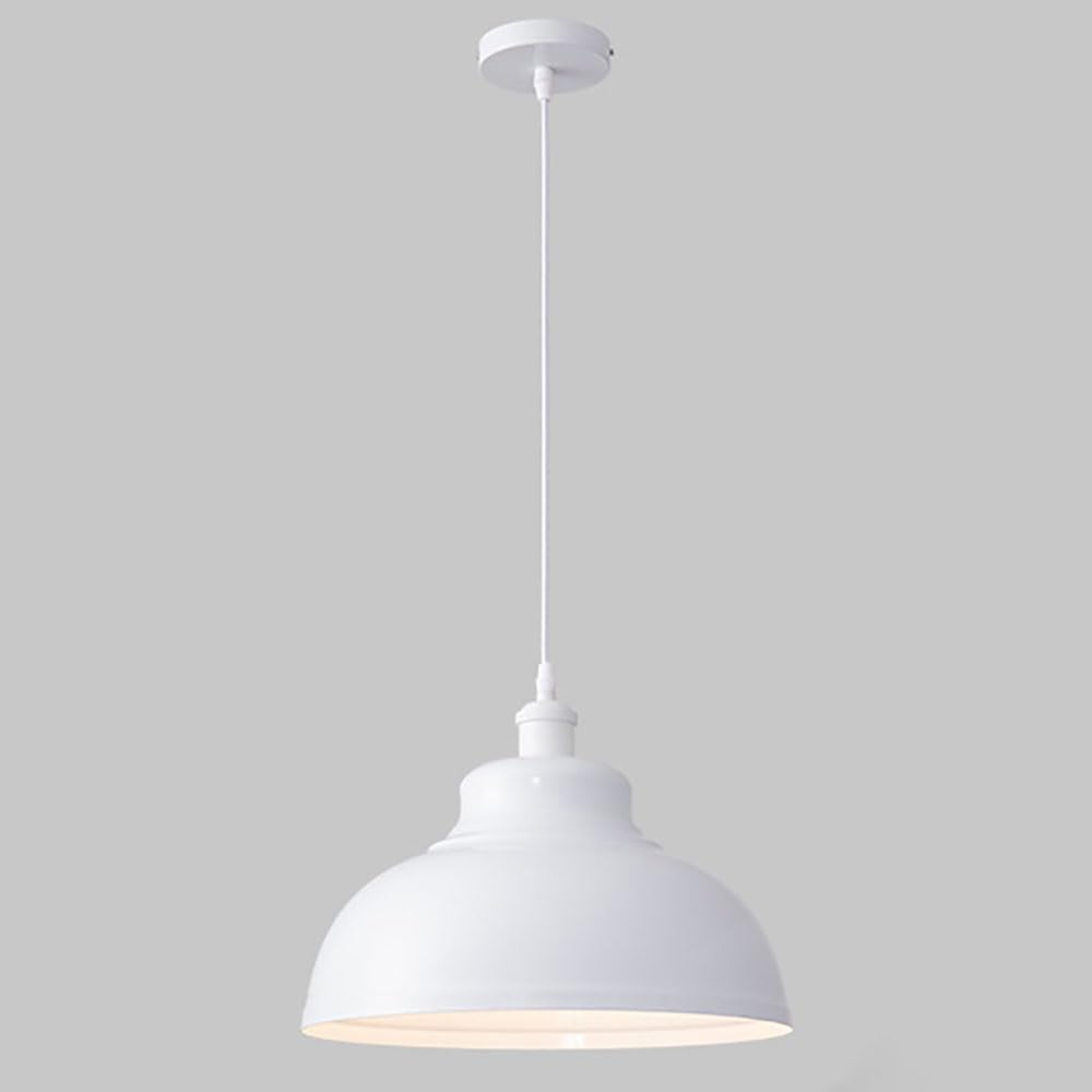 SXECAEPS Chandelier Kitchen Pendant hts Over Island Vintage Dome hting Fixtures Hanging Ceiling Lamp Retro Industrial E27 Single