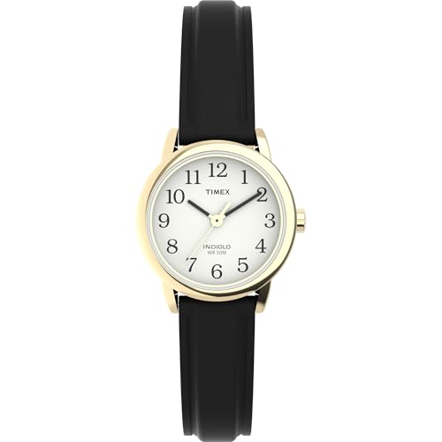 Timex Montre Easy Reader 25 mm pour Femme avec Bracelet en Cuir T20433