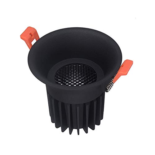 BEXDL Luces interiores 7W / 10W / 15W Ronda DIRIGIÓ Foco de techo Empotrado Ángulo Emplanco ajustable Lámpara de aluminio incrustado Indoor DIRIGIÓ Luz de panel de techo Luz de acento de acento for la