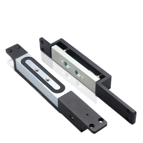 Kit de cerradura eléctrica para puerta Cerradura de cizalla electrónica, Control de acceso, de bloqueo electromagnético, puerta y ventana, principalmente en fuerza de retención de alta seguridad de 12