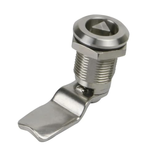 MS705-30 Long Lock Body Stainless Steel Triangle Lock EMU High Speed Railway Train Lock Power Distribution Box Door Lock 1Pcs