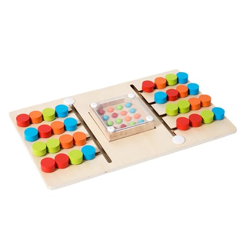 Juego de clasificación de color de madera para niños y estudiantes de infantil 7