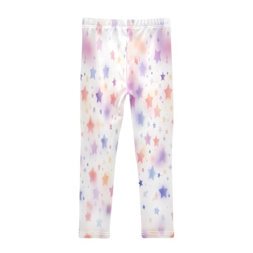 Bolaz Toddler Girls Leggings Printed Yoga Pants Leggings Cute Colorful Star for Kids2