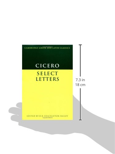 Cicero: Select Letters (Cambridge Greek and Latin Classics) (Latin and English Edition) - Image 3