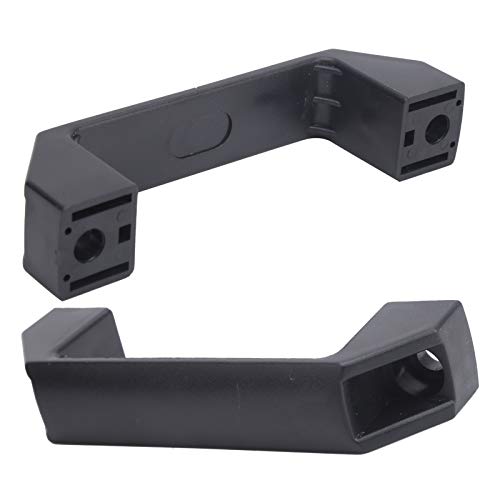 Image of 2pcs 8.5mm Nylon Plastic Pull Handle, Black Industrial Handle, 0.33in Mounting Hole Replacement for Industrial Equipment Machine Tools,Wide Applications (120mm)